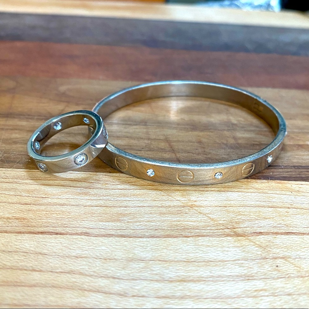 Bracelet & ring set